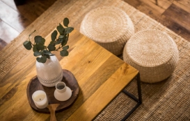  End of year clearance on coffee tables in Wayfair store